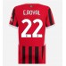 Maillot de foot AC Milan Emerson Royal #22 Domicile vêtements Femmes 2024-25 Manches Courtes